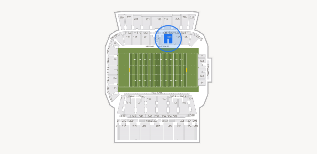 BMO Field Seating Chart