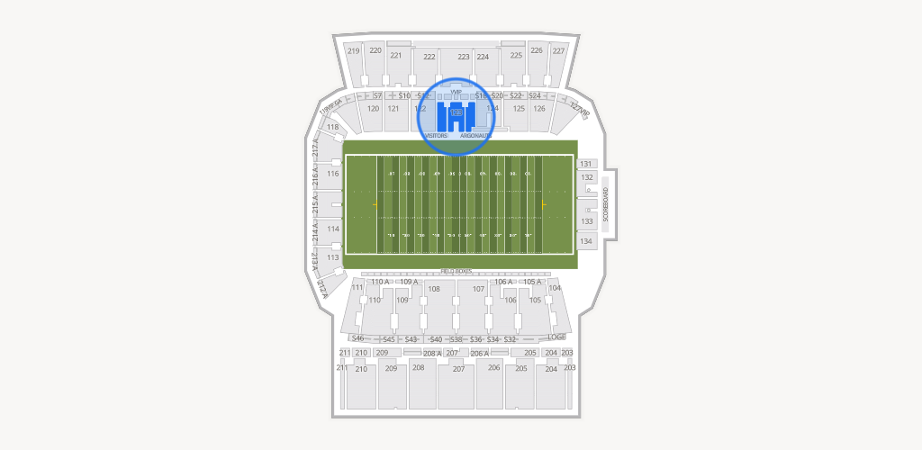BMO Field Seating Chart