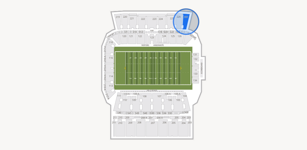 BMO Field Seating Chart