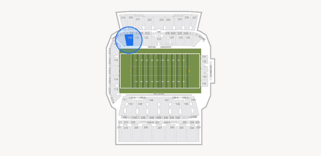 BMO Field Seating Chart