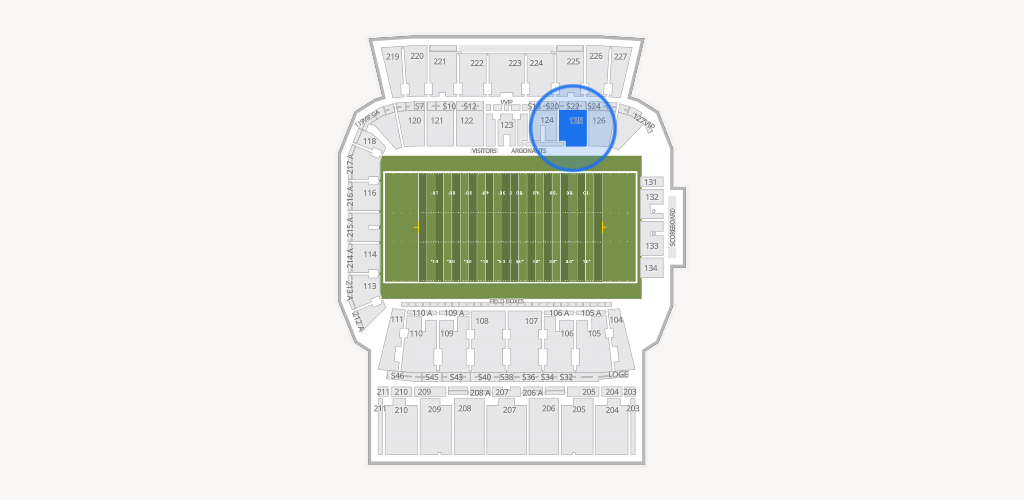 BMO Field Seating Chart