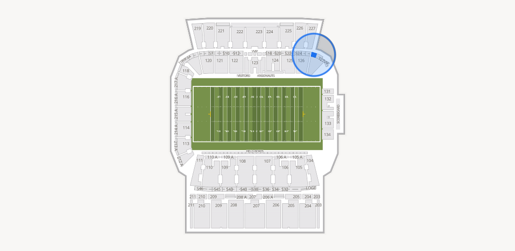 BMO Field Seating Chart
