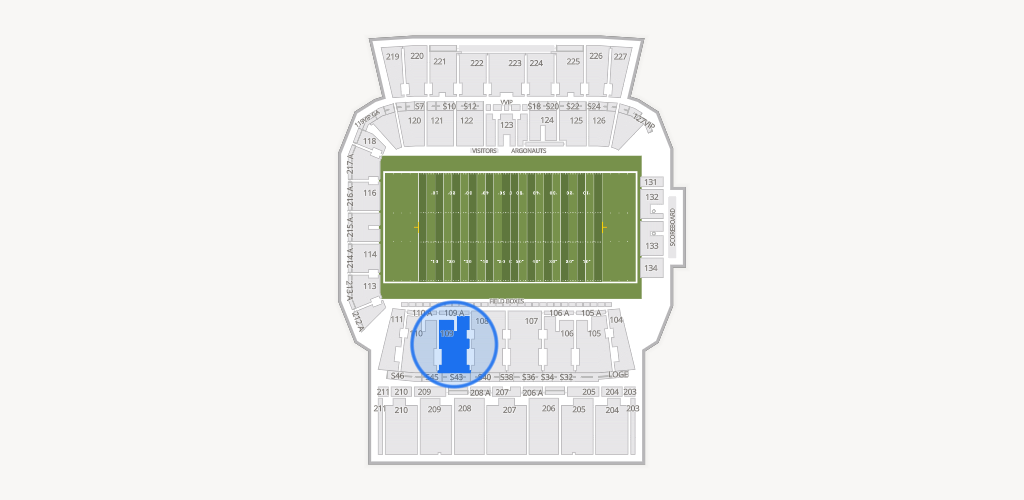 BMO Field Seating Chart