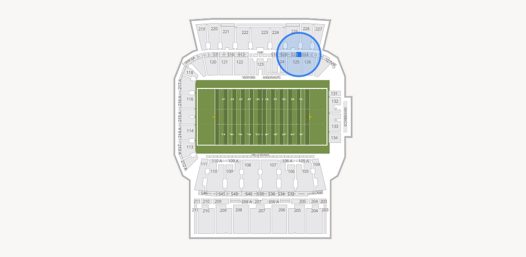 BMO Field Seating Chart