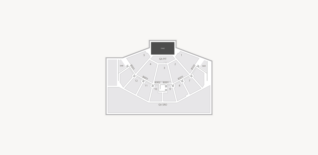 BMO Pavilion Seating Chart