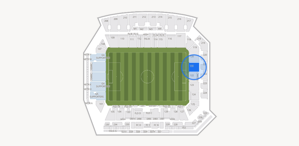 BMO Stadium Seating Chart