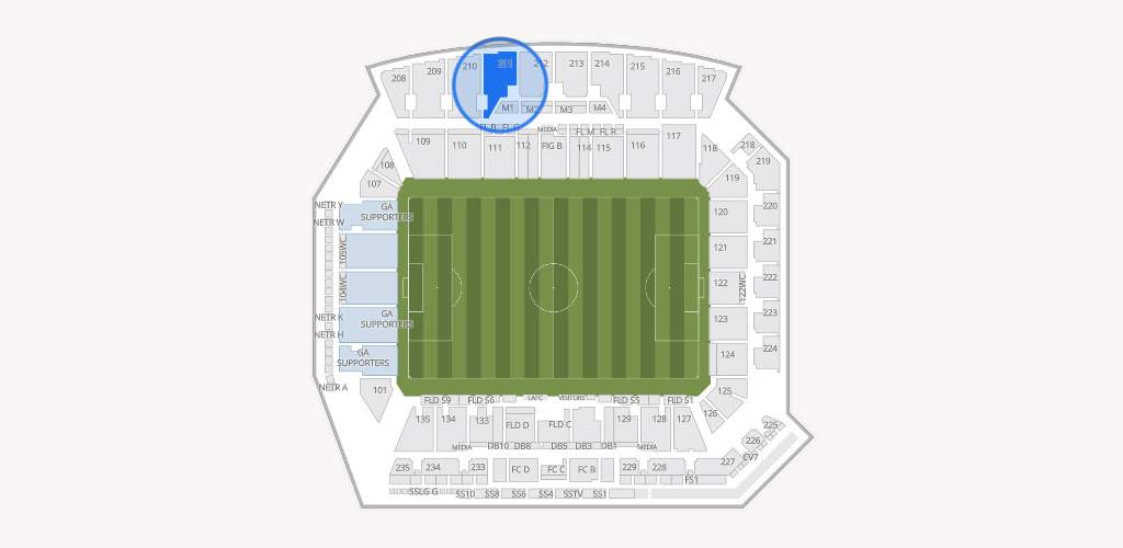 BMO Stadium Seating Chart