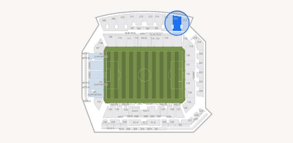 BMO Stadium Seating Chart