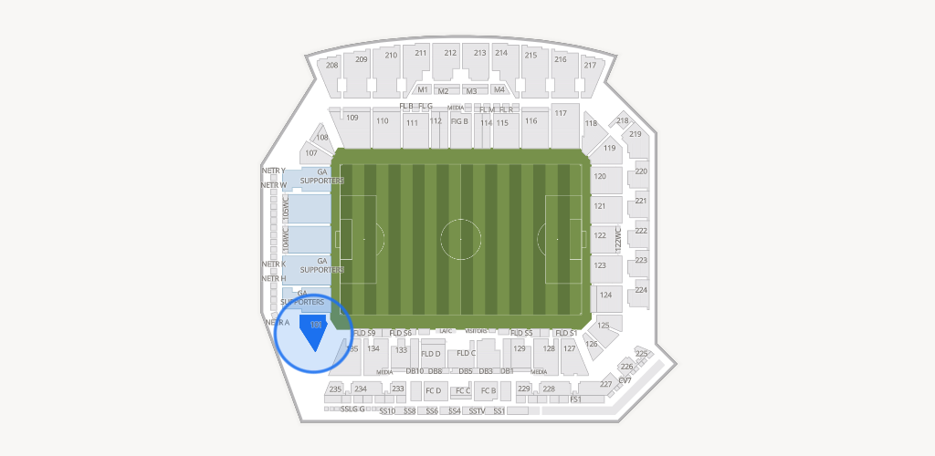 BMO Stadium Seating Chart