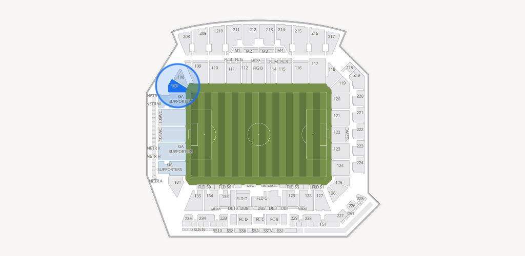 BMO Stadium Seating Chart