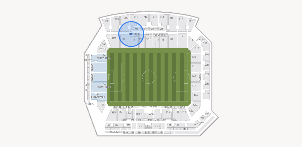 BMO Stadium Seating Chart