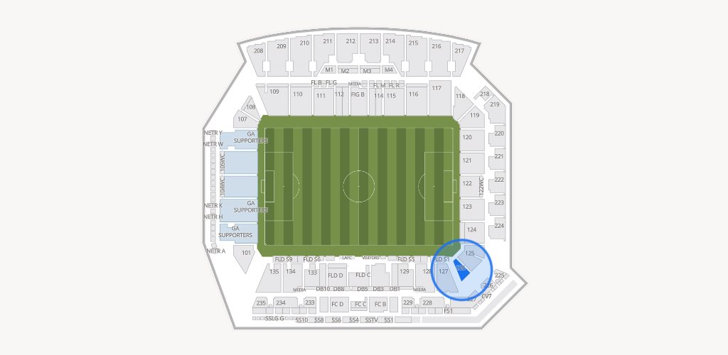 BMO Stadium Seating Chart