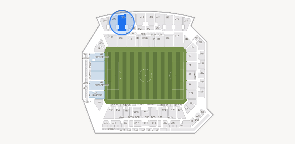 BMO Stadium Seating Chart