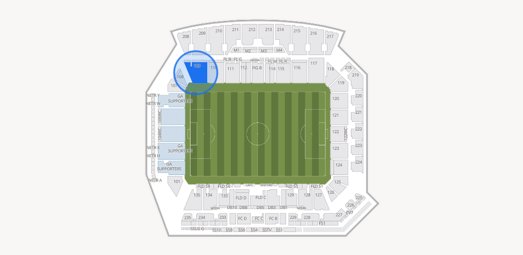 BMO Stadium Seating Chart