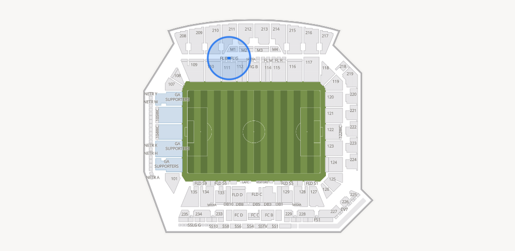 BMO Stadium Seating Chart