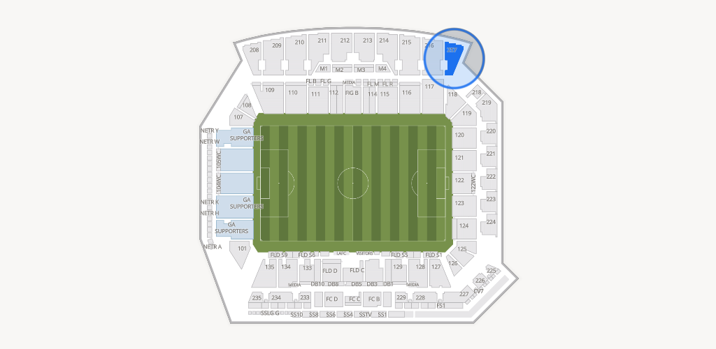 BMO Stadium Seating Chart