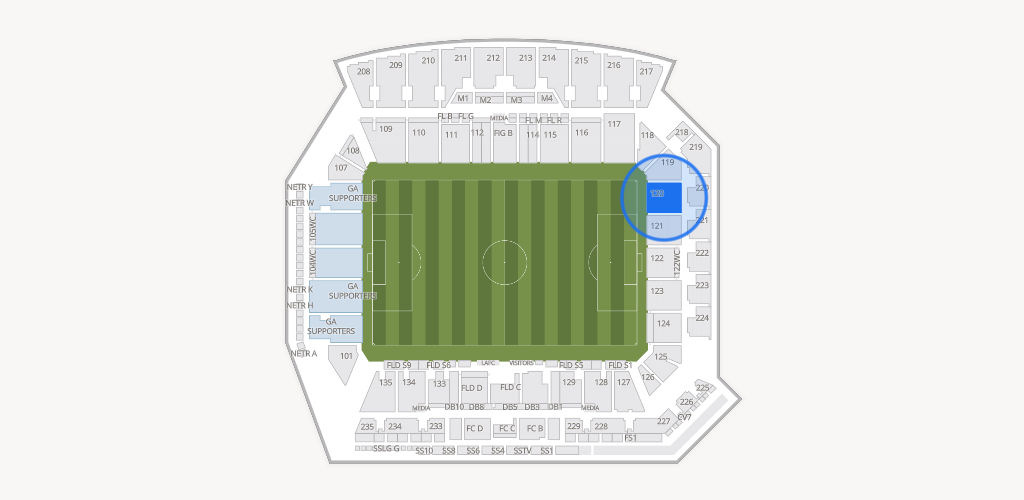 BMO Stadium Seating Chart