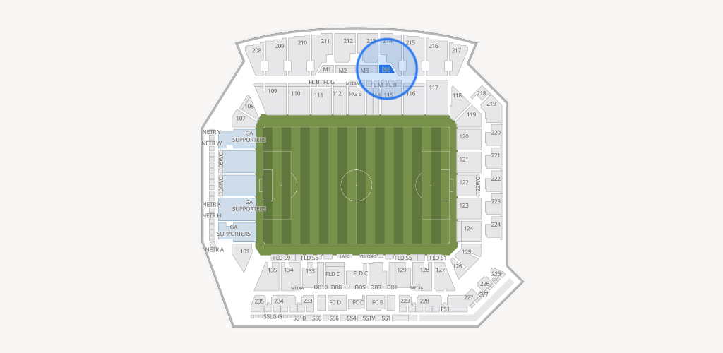 BMO Stadium Seating Chart