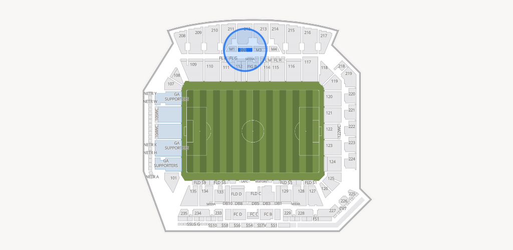 BMO Stadium Seating Chart