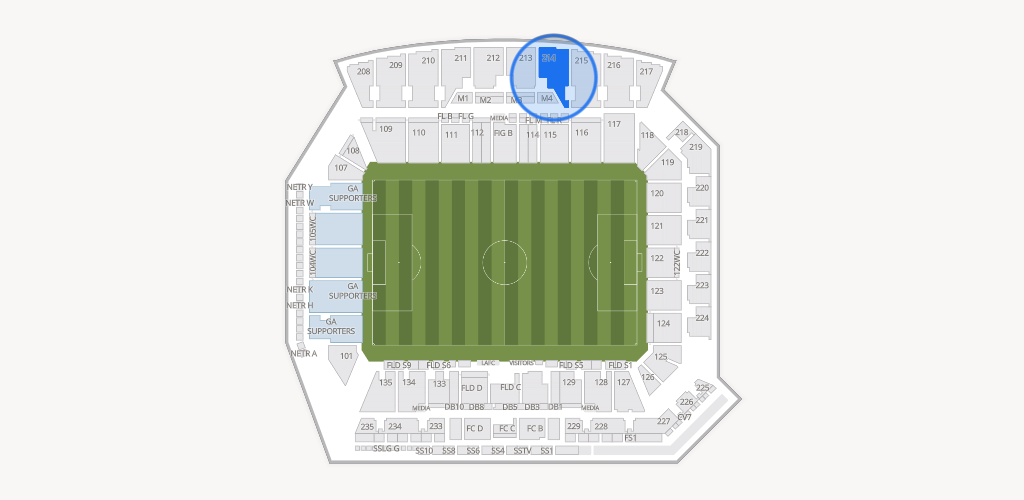 BMO Stadium Seating Chart