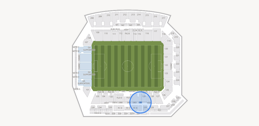 BMO Stadium Seating Chart