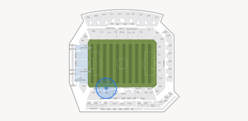 BMO Stadium Seating Chart