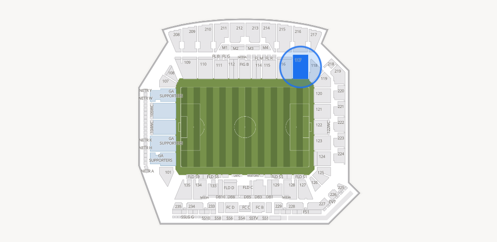 BMO Stadium Seating Chart