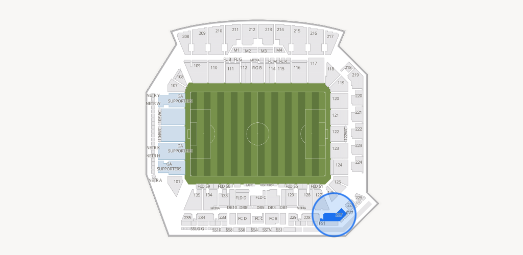 BMO Stadium Seating Chart