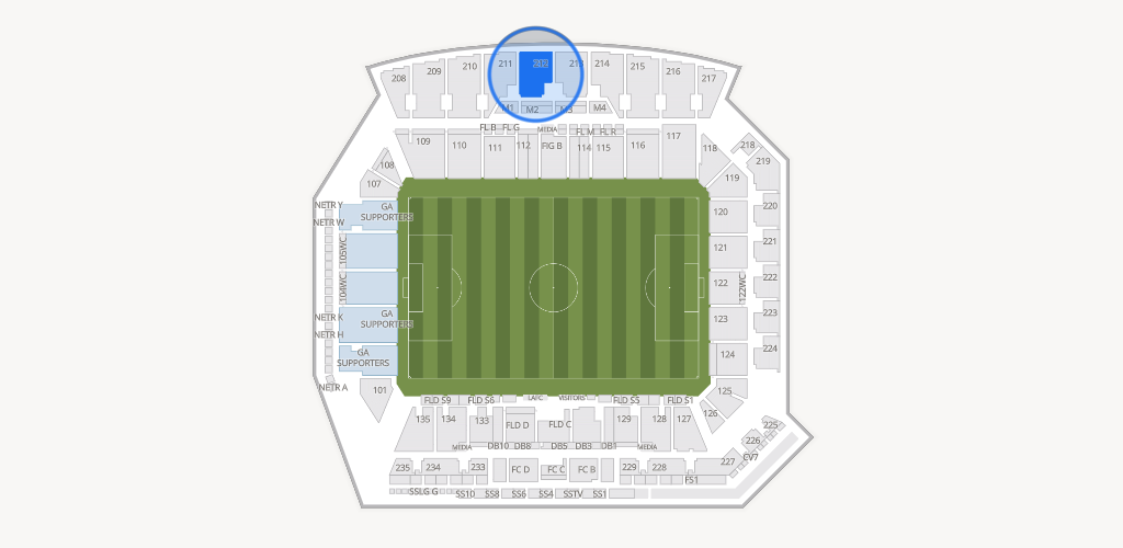BMO Stadium Seating Chart