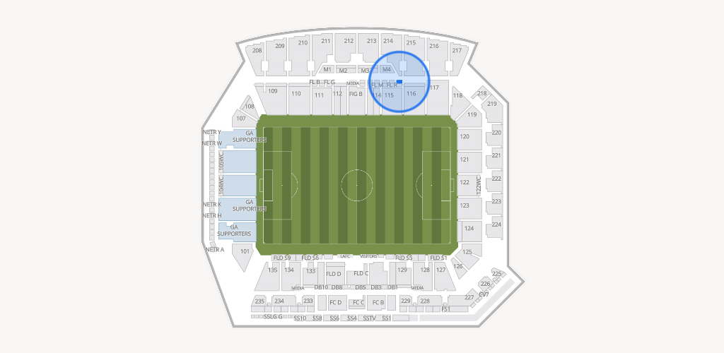 BMO Stadium Seating Chart