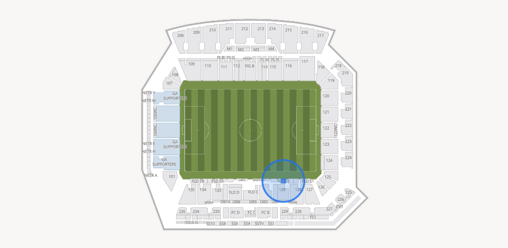 BMO Stadium Seating Chart