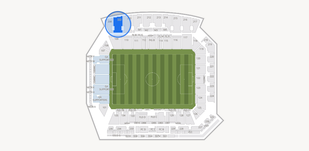 BMO Stadium Seating Chart