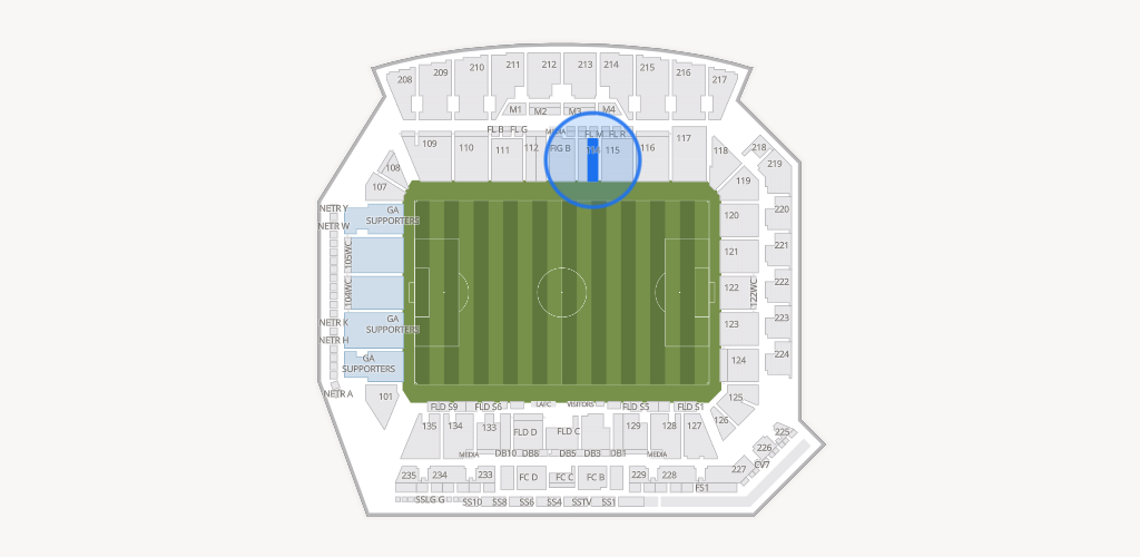 BMO Stadium Seating Chart