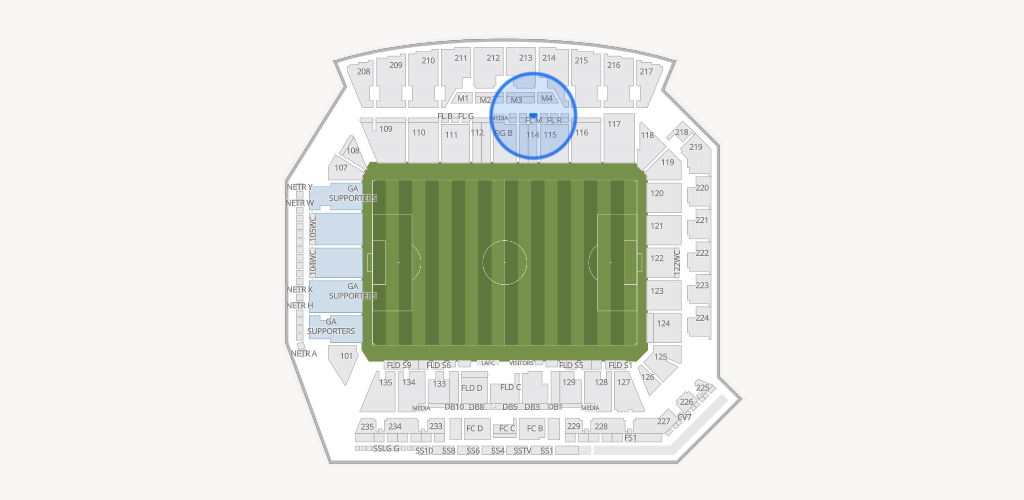 BMO Stadium Seating Chart