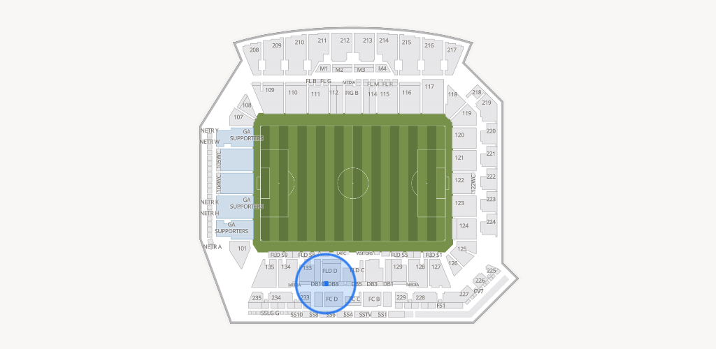 BMO Stadium Seating Chart