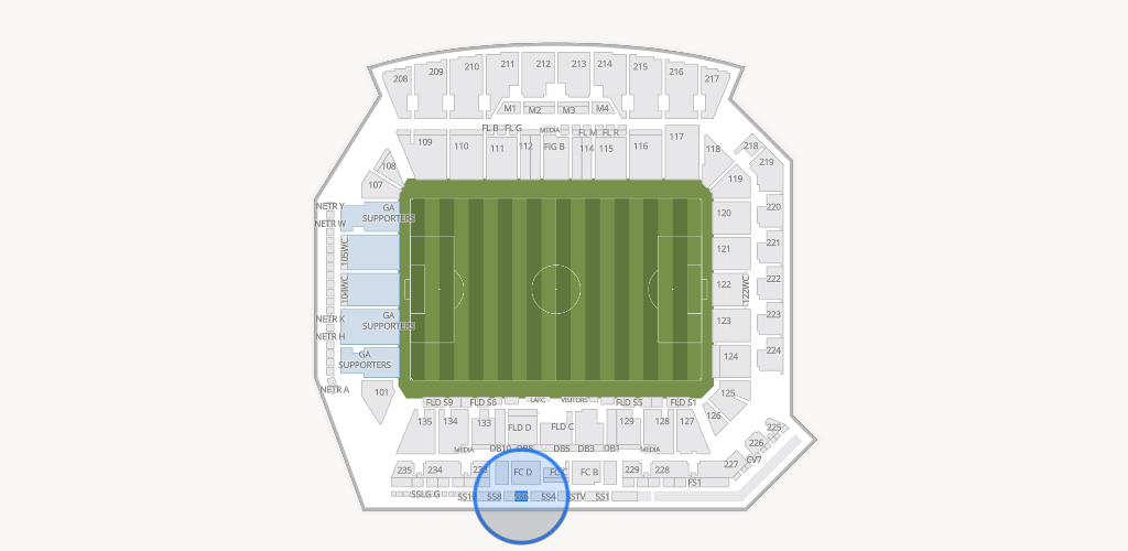 BMO Stadium Seating Chart
