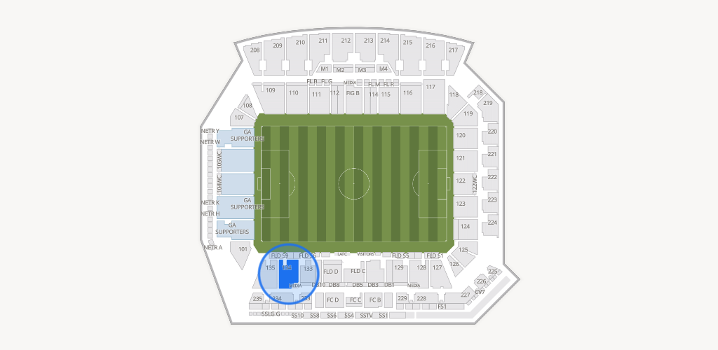 BMO Stadium Seating Chart