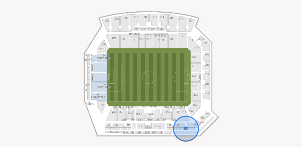 BMO Stadium Seating Chart