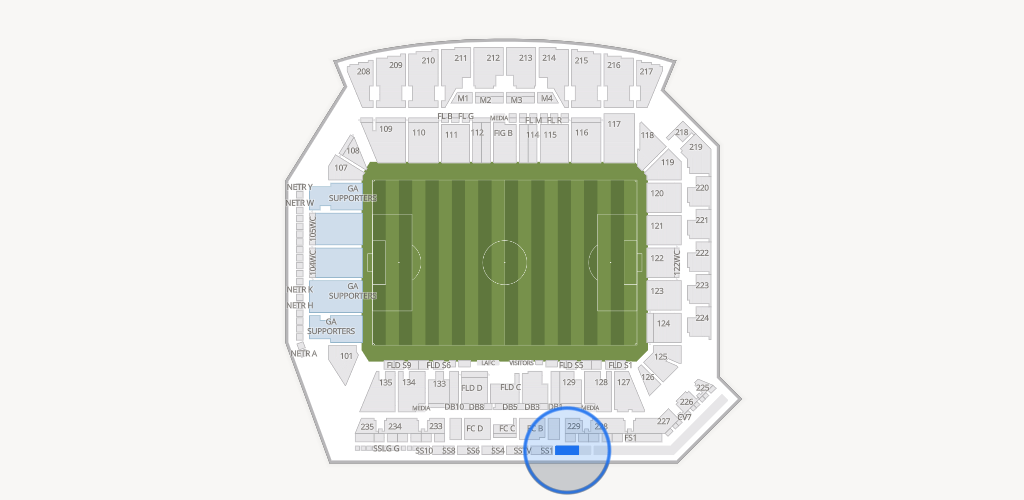 BMO Stadium Seating Chart