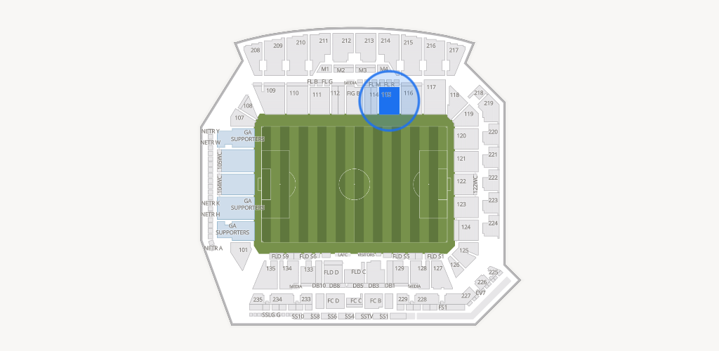 BMO Stadium Seating Chart