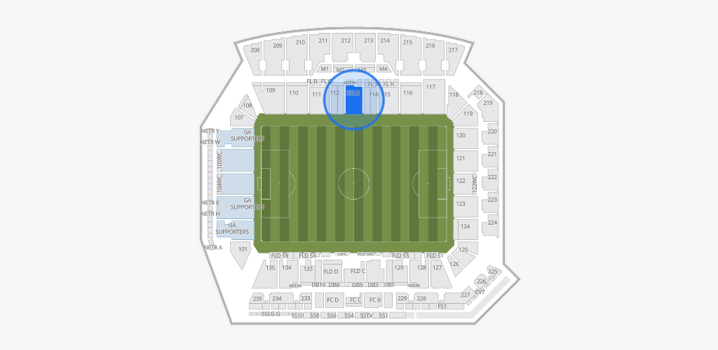 BMO Stadium Seating Chart