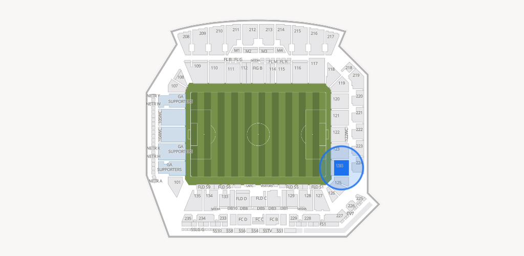 BMO Stadium Seating Chart