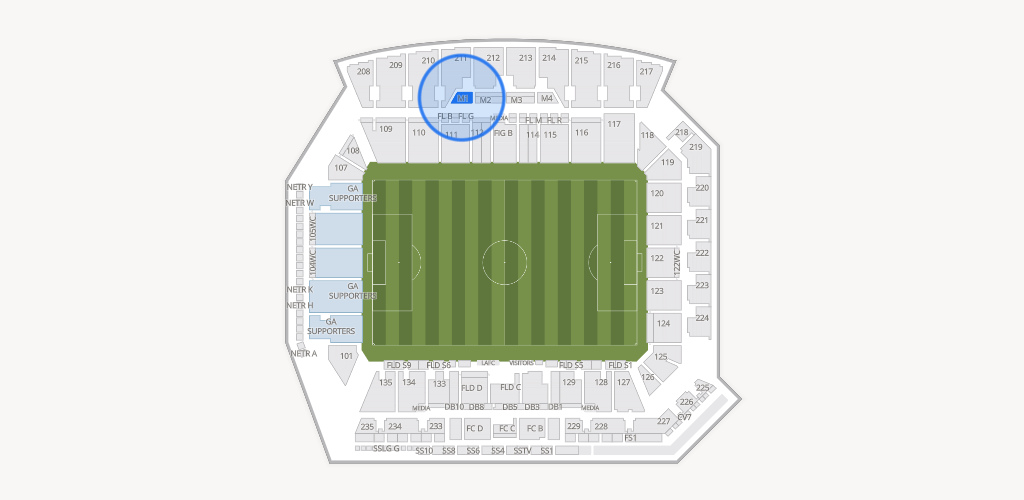 BMO Stadium Seating Chart