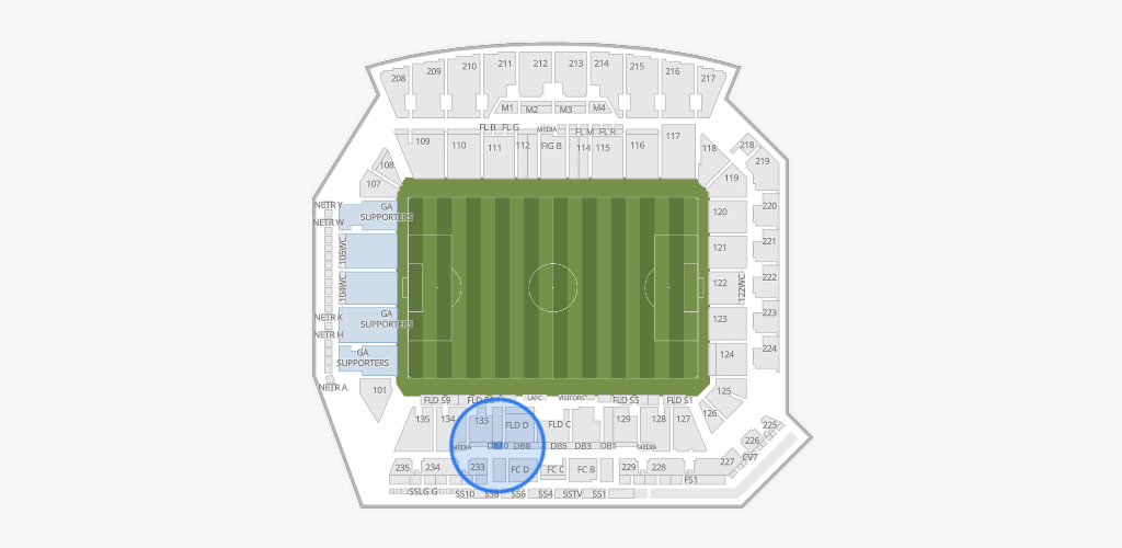 BMO Stadium Seating Chart