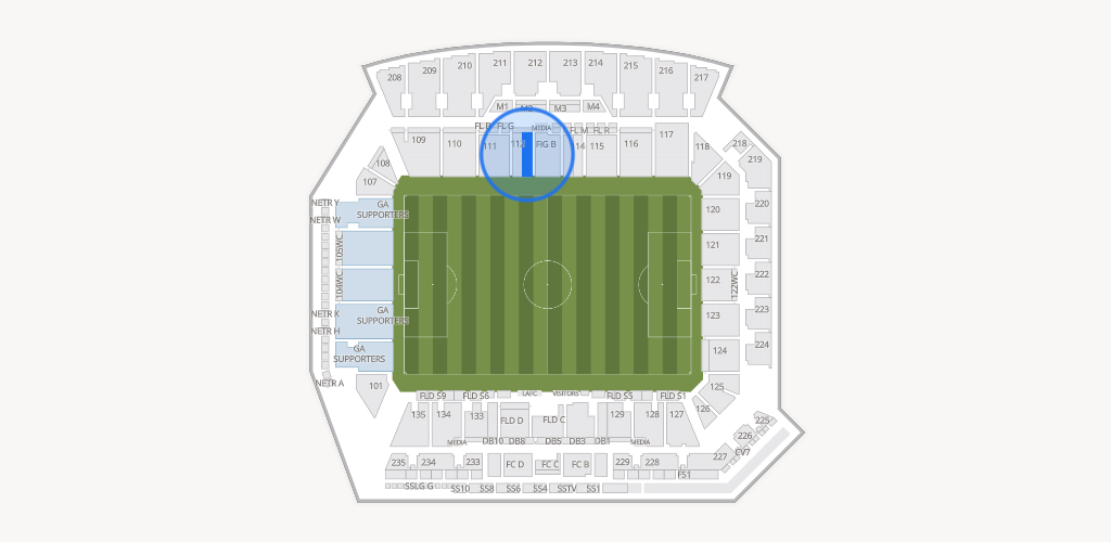 BMO Stadium Seating Chart