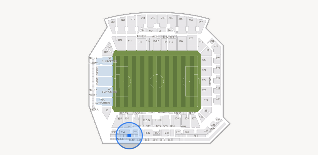 BMO Stadium Seating Chart