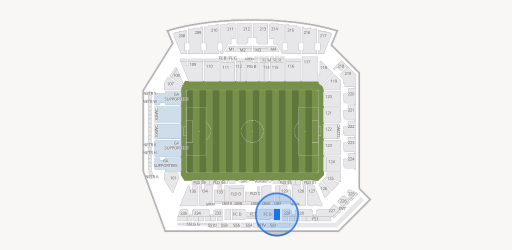 BMO Stadium Seating Chart