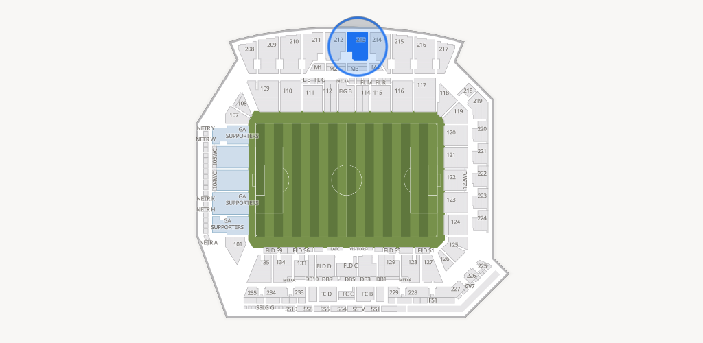 BMO Stadium Seating Chart