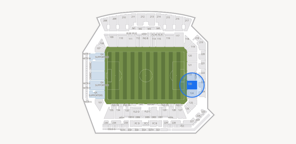 BMO Stadium Seating Chart