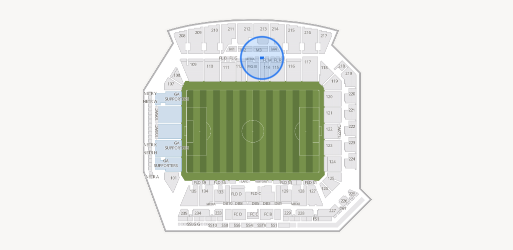 BMO Stadium Seating Chart